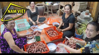 Sản xuất lạp xưởng tết 2021 cùng Sơn Hà ( Tại Sài Gòn 0901201410 ) Nam Việt 1300