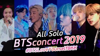 All Solo BTS คอนเสิร์ตไทย 2019 | BTS Love Yourself Bangkok 2019 #BTSLoveYourselfinBKK