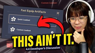 The 4.4 Artifact Loadout Update Is NOT What I Expected... (Genshin Impact)