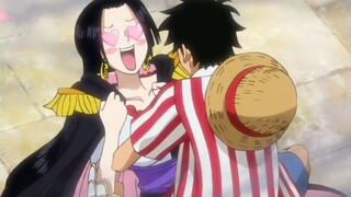 [AMV]Luffy & Hancock bertemu lagi setelah 400 episode|<One Piece>