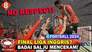 (#8) Dramatis! Seperti Pertandingan Final & Di Selimuti Hujan Salju | Master League eFootball 2024