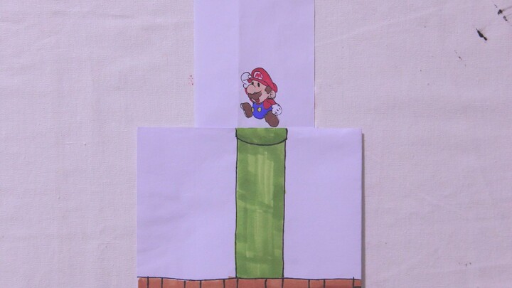 [DIY]Tự làm Super Mario bằng giấy