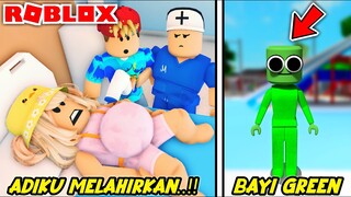 ADIK BANG BOY MELAHIRKAN BAYI GREEN FRIENDS DI ROBLOX ft @Shasyaalala