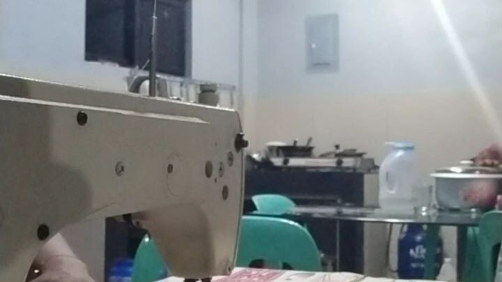 How to sew a curtain