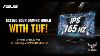 ASUS TUF GAMING VG249Q1R Monitor - A CLOSER LOOK