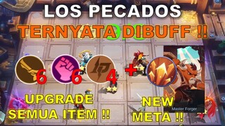 TERNYATA LOS PECADOS DIBUFF JADI OP BANGET !! APALAGI DITAMBAH BROWN 3 !! BISA JADI META BARU !!