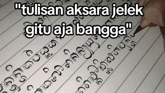 belajar tulisan Bali