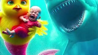 Chick saves baby from shark