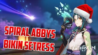 Topi Santa Reveal - Spiral Abbys 2nd Account | Genshin Impact Indonesia