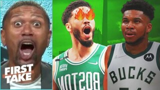 GET UP | Jalen Rose drops truth bomb Jayson Tatum choked Giannis as Celtics dominate Bucks Playoffs