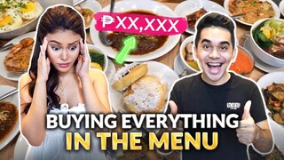 BUYING EVERYTHING IN THE MENU! | IVANA ALAWI