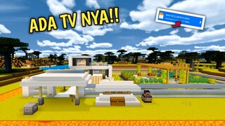 RUMAH INI ADA TV NYA!! - Map Showcase Minecraft #208