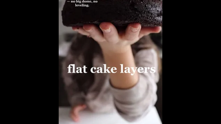 Spilling all my baking secrets in a series Part 1 Flat cake layers