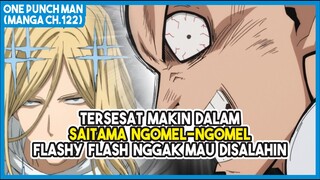 (Manga OPM 122) | SAITAMA MENGOMELI Flashy Flash, Karna Tersesat Makin Dalam di Markas Musuh!!!