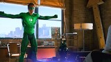 It turns out that Xiaojianjian also played Green Lantern, too green, haha!