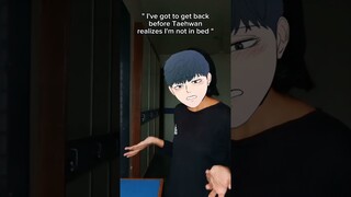 When the top wakes up alone in bed in Yaoi(version 2)