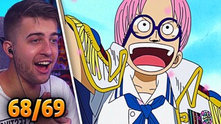 LIEUTENANT COBY!! One Piece Episode 68/69 REACTION + REVIEW