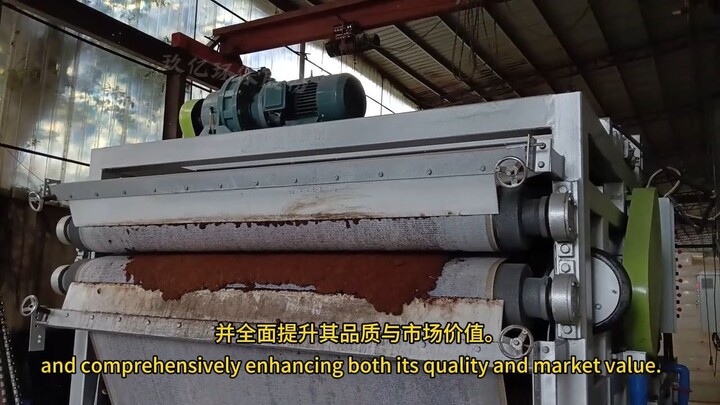 High-Pressure Double-Roller Dewatering Machine: A One-Stop Solution for Coir Pith Desalination and D