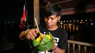 วิธีลอยกระทงไม่ให้เทียนดับ