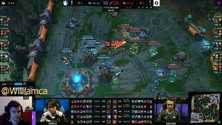 Trận đấu cực căng giữa TL và EG phần 2 #game #LOL