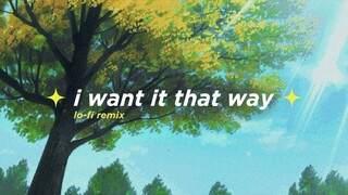 Backstreet Boys - I Want It That Way (Alphasvara Lo-Fi Remix)