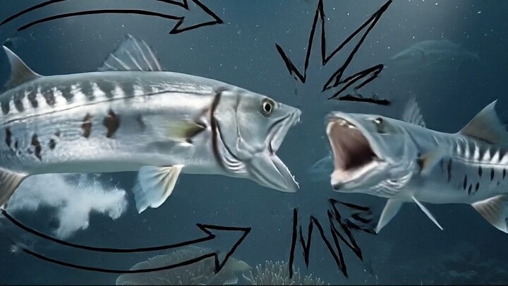 Barracuda vs Barracuda… Who Wins? 🐟🔥