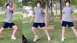 Very comfortable!! Dance to Lee Chae-yeon's Knock in the trees by the sea