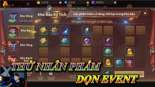 Thử nhân phẩm kho báu kỳ tích lấy dây chuyển 7 và nguyên liệu nâng cấp vệ sĩ cs8 | Ông Bố Gaming