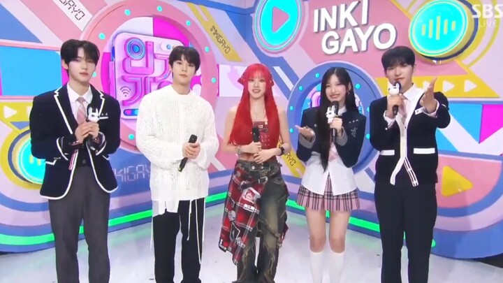 【Kim Do-young & Song Yuqi】Wawancara Promosi Debut Solo di Inkigayo 240428