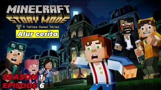 Alur cerita minecraft story mode eps 6 season1