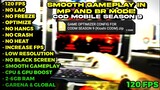 SMOOTH 60 FPS LOCK CONFIG FOR COD MOBILE SEASON 9 | FIX FRAMEDROPS & LAGS | GARENA & GLOBAL