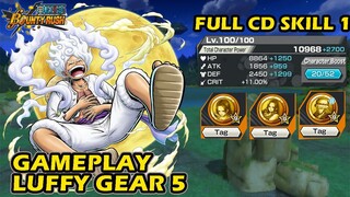 Gameplay Extreme Luffy Gear 5 - Medal 2 Boa & Law Sabaody | One Piece Bounty Rush