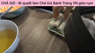 bí quyết làm chả giò bánh tráng