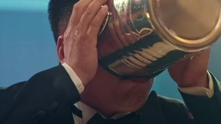 Come on! Let's awkwardly toast!