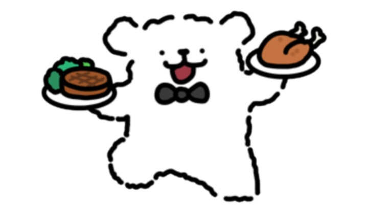 Nhớ cảm ơn cún con nhé～