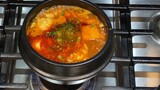 韩式辣豆腐汤，简单好吃，值得一试