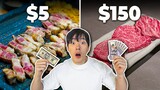 $5 VS $150 KOREAN BBQ! How Much Better Is It?!