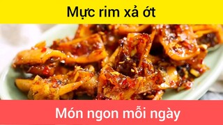 Mực rim xả ớt