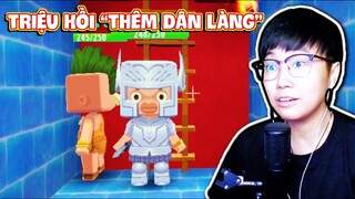 TRIỆU HỒI "THÊM DÂN LÀNG" - TÌM SẮT "LÀM GIÁP" - Mini World Sinh Tồn | Tập 47 | Sheep