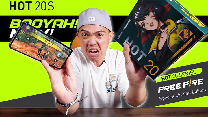 รีวิวมือถือสำหรับเล่นเกมโดยเฉพาะ!!! เล่น Free Fire โคตรลื่น | INFINIX HOT20s