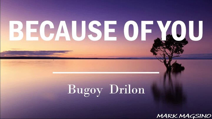 BECAUSE OF YOU w/lyrics |Bugoy Drilon cover