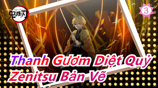 [Thanh Gươm Diệt Quỷ Bản Vẽ] Cách vẽ 1 Zenitsu / Youtube Bản đăng lại_3