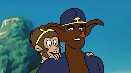 Zhu Bajie Carries His Bride