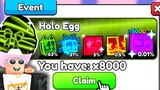 I Opened Over 8000 Holo Event Eggs in Arm Wrestle Simulator