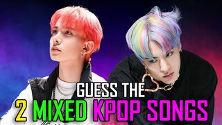 [KPOP GAME] CAN YOU GUESS THE 2 MIXED KPOP SONGS