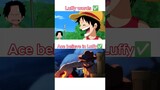 Luffy and ace words moments #onepiece #luffy #ace