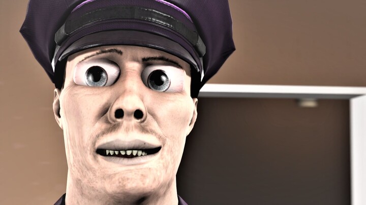 [SFM FNAF Funny] Super Purple Guy's Daily Workday(?)