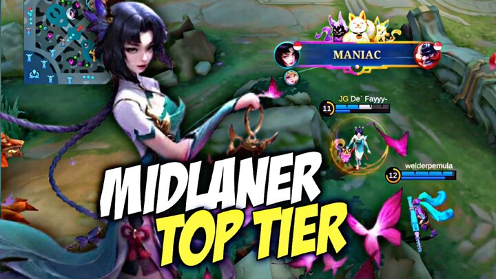 PAKE ZHUXIN LAGI!! GW COBA PAKEIN SKYPIECER SAMPAI DAPAT MANIAC!! - Mobile Legends