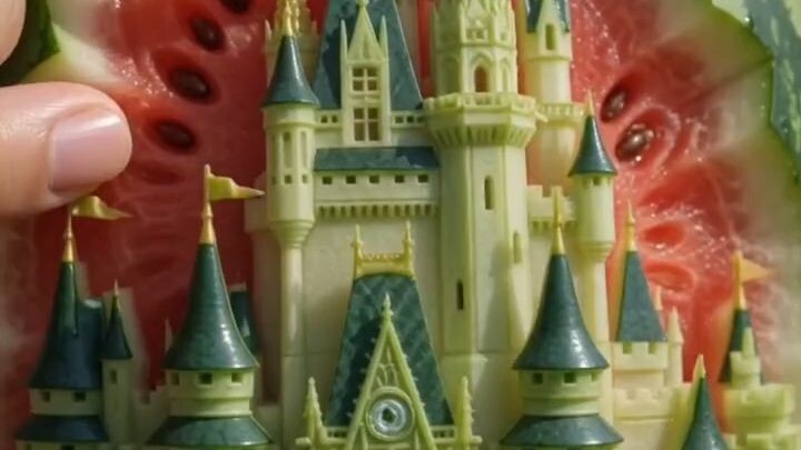 神奇的AI世界 Disneyland Castle😱