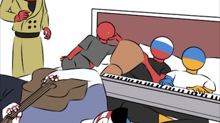 【ลายมือ countryhumans】ซ้อมบนเตียง
